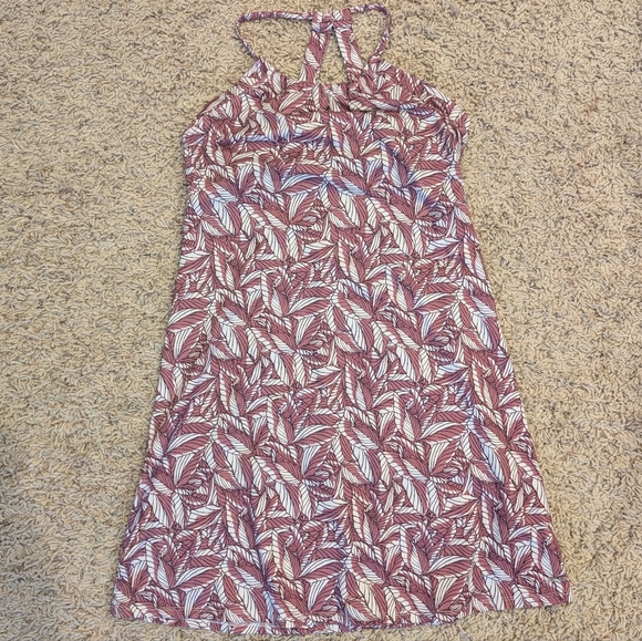 Eddie Bauer Dresses & Skirts - Eddie Bauer Pink and White Patterned Mini Dress